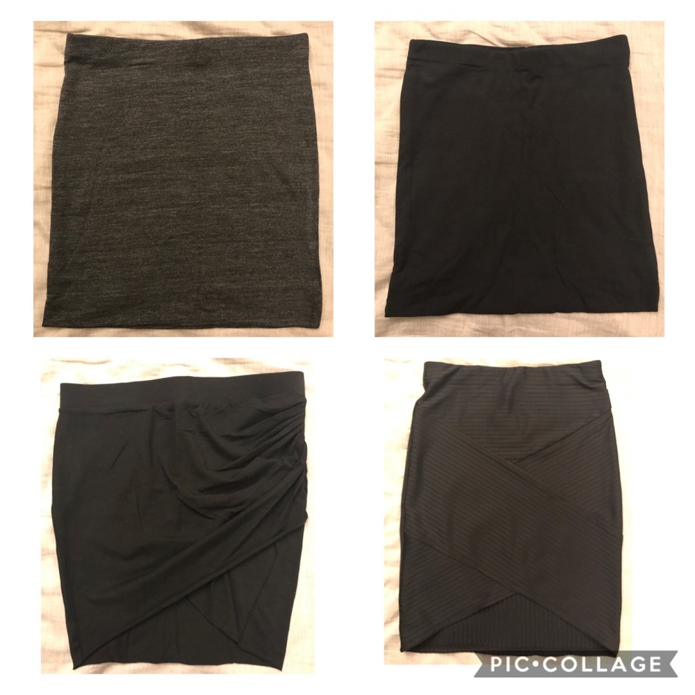 NWT H&M skirt lot bundle Size XS/S/0/2